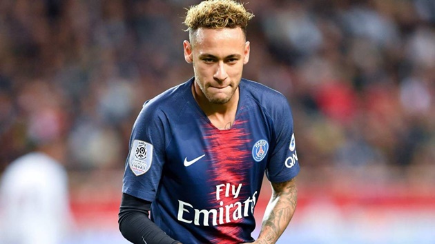 Neymar rời PSG.