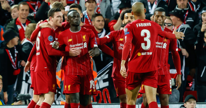 Liverpool sẽ chạm trán Tottenham đêm 27/10.