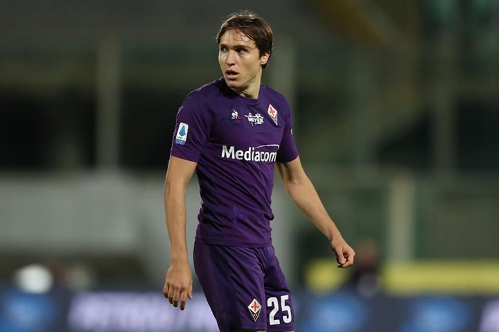 Federico Chiesa cũng về thứ 6 trong danh sách này với giá trị trên TTCN là 60 triệu euro.