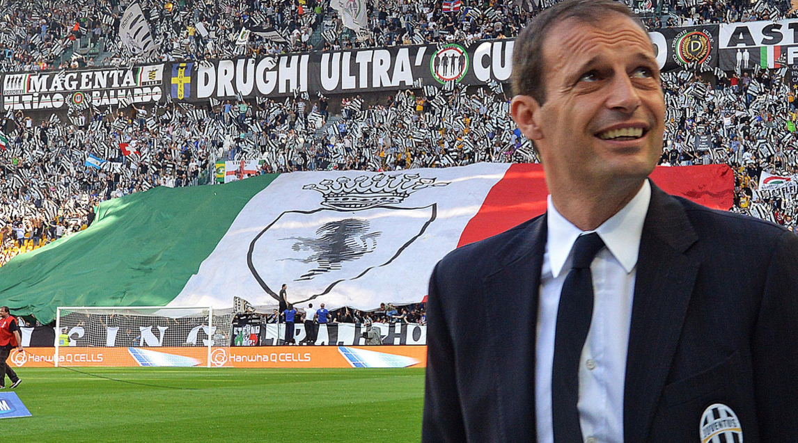 Và HLV hiện tại là Massimilano Allegri, ông đã có 3 chức vô địch Serie A năm 2015, 2016 và 2017