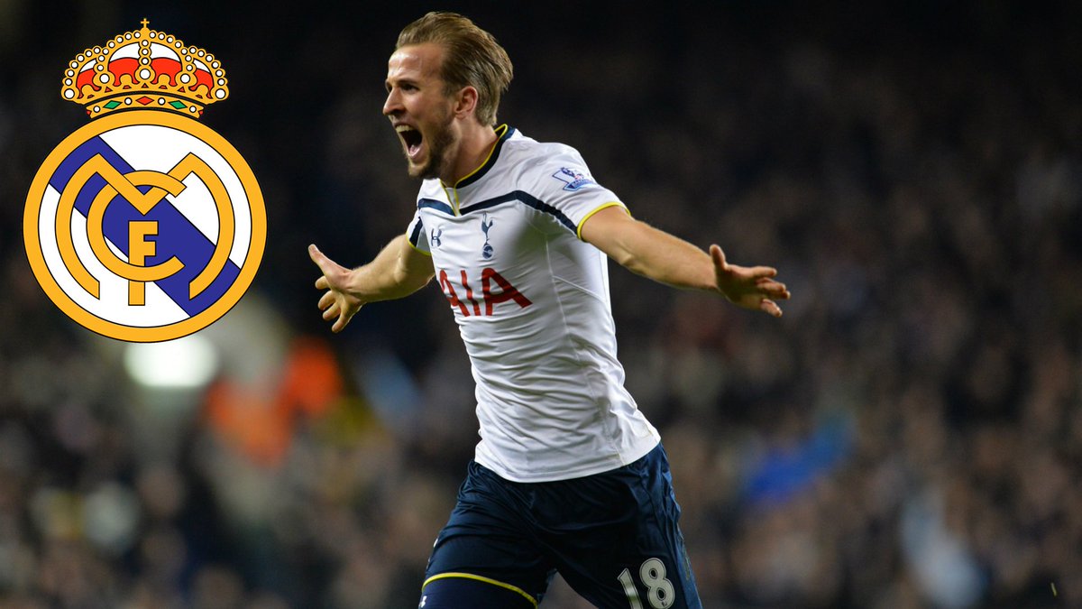 Harry Kane cũng khao khát được đến Real thi đấu