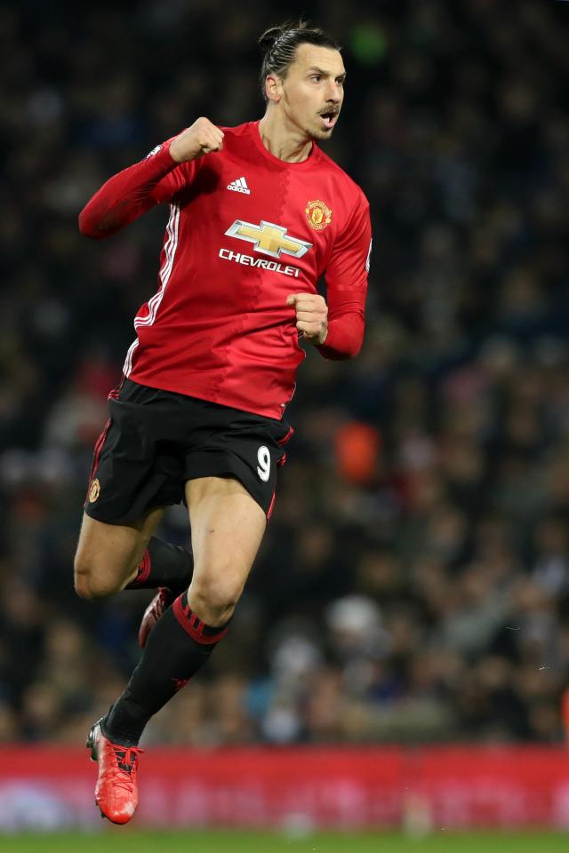 Ibra lúc thi đấu đã dũng vô cùng mạnh mẽ.