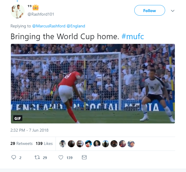 Rashford ghi bàn, fan Man United mơ vô địch World Cup - Bóng Đá
