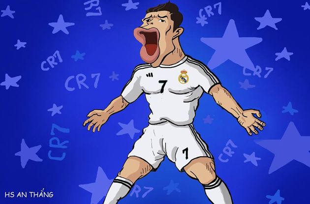Họa sĩ An Thắng: Tôi ưu ái Ronaldo vì anh biết cách làm 