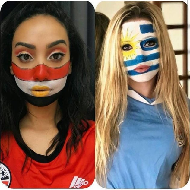 Muôn kiểu quậy tưng bừng của fan Ai Cập và Uruguay - Bóng Đá