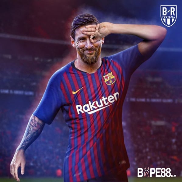 Fan ghép ảnh Messi bắt chước pha ăn mừng của Dele Alli.
