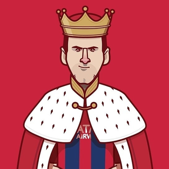 Messi xưng đế.