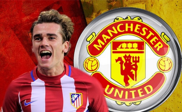 Griezmann hiển nhiên là bản hợp đồng "bom tấn" nếu chuyển đến Man Utd.