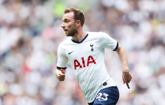 Cả hai CLB thành Madrid đều muốn có Eriksen.