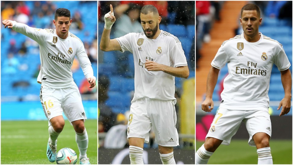 Benzema, James and Hazard: Three reasons to believe in Real Madrid - Bóng Đá