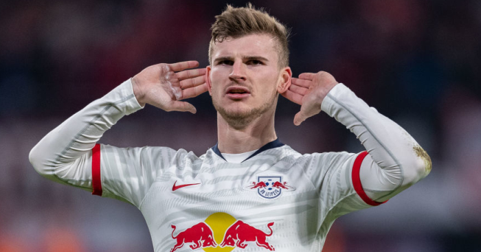 Hiệu suất ghi bàn của Timo Werner được nhiều ông lớn ấn tượng, vì thế săn đuổi gắt gao.