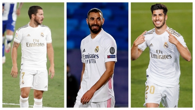 Zidane finally has his front three: Hazard-Benzema-Asensio - Bóng Đá