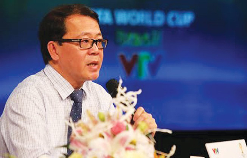 Ông Nguyễn Hà Nam - Trưởng Ban thư ký biên tập VTV khẳng định VTV vẫn chưa thể sở hữu bản quyền World Cup 2018. Ảnh: I.T