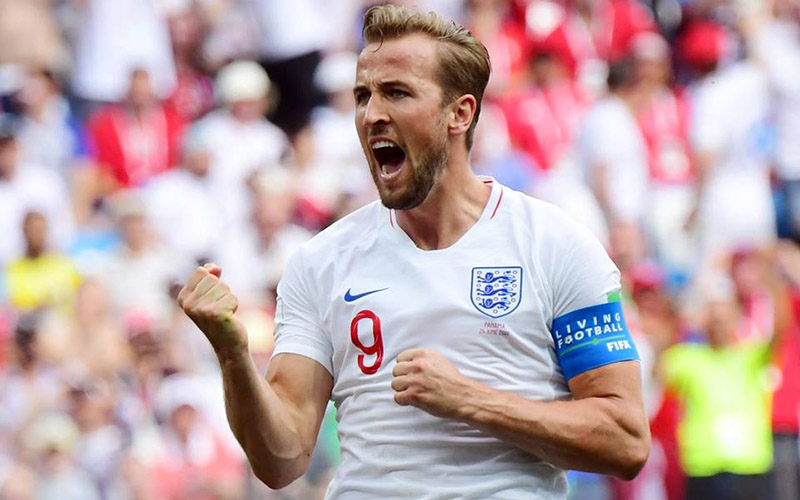 Harry Kane đã có được 5 bàn thắng cùng tuyển Anh chỉ sau 2 trận đấu tại World Cup 2018.