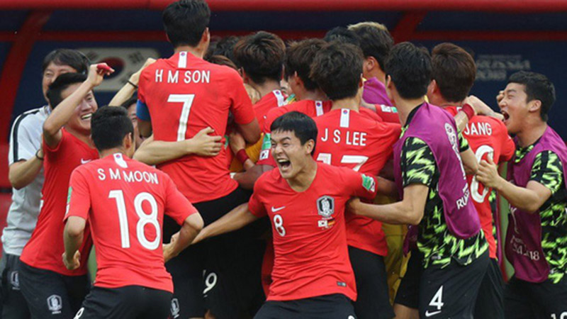 Hàn Quốc ăn mừng hụt vì…tưởng được vào vòng trong - Bóng Đá