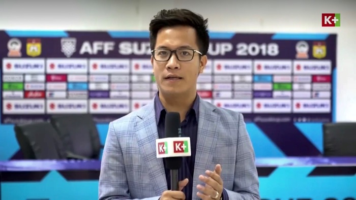 Anh Quân – một trong những bình luận viên giàu kinh nghiệm của truyền hình K+.