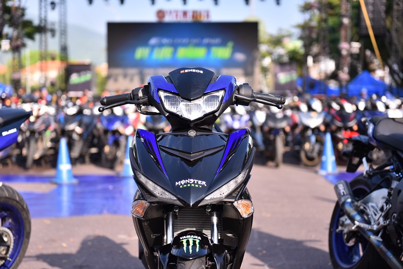 Yamaha Exciter được giới trẻ yêu thích vì phong cách thể thao, nam tính.