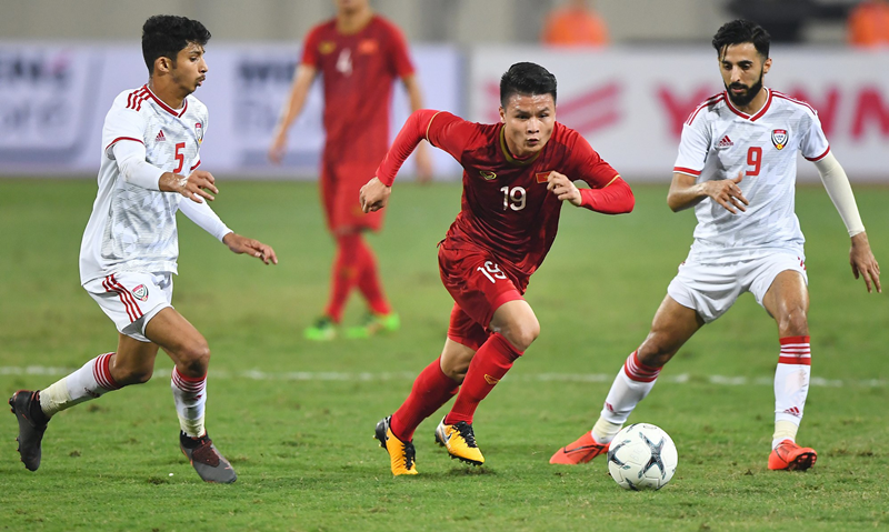Quang Hải chơi ở vị trí nào trong hàng tiền vệ của U22 Việt Nam là dấu hỏi.