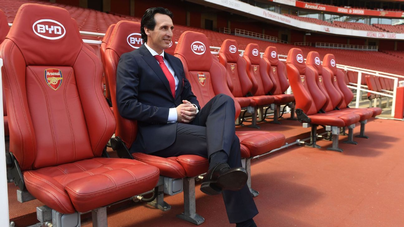 Unai Emery rất thích sử dụng hệ thống bốn hậu vệ.