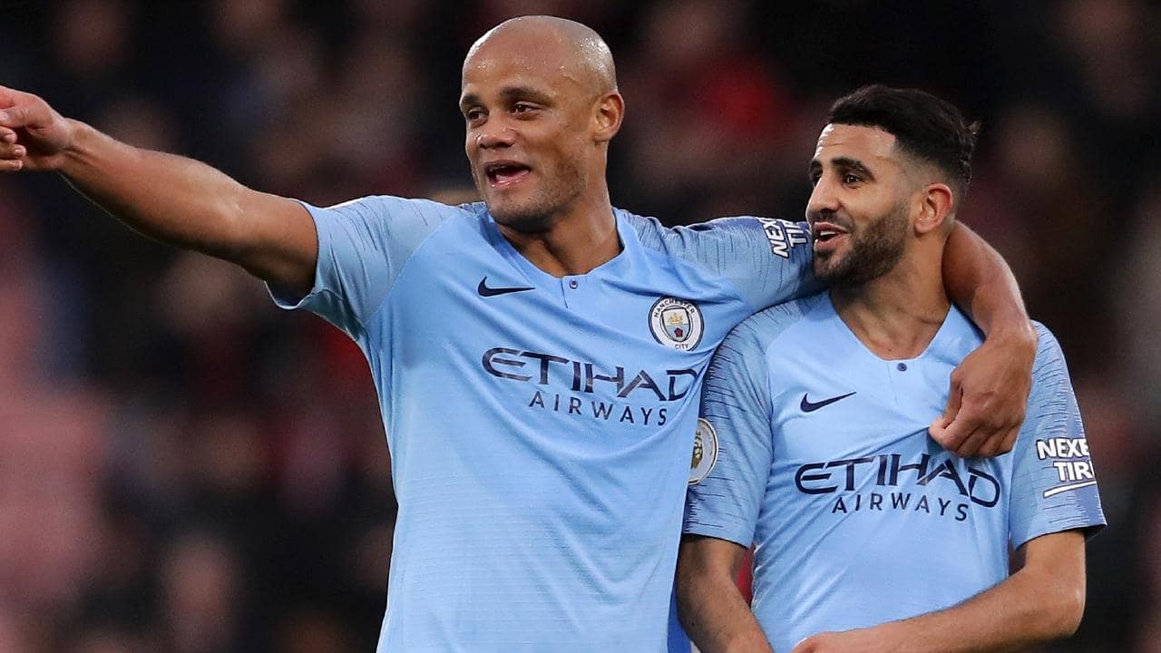 Mahrez và Kompany đã trở thành "cứu tinh" cho Man City trong những thời khắc then chốt.