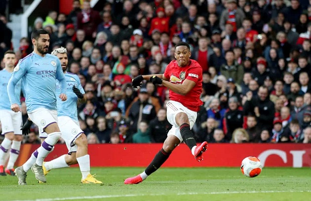 Anthony Martial equals Cristiano Ronaldo's record after Man City win - Bóng Đá