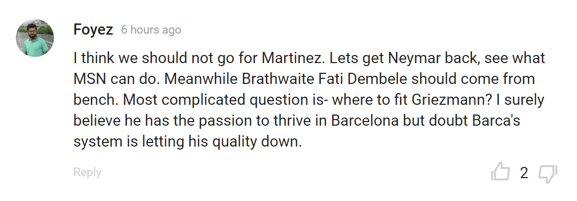 Fan Barca muốn ai phải rời đi nếu Neymar và Lautaro Martinez tới Camp Nou? - Bóng Đá