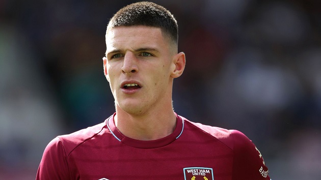 Paul Merson khuyên Arsenal mua Declan Rice.