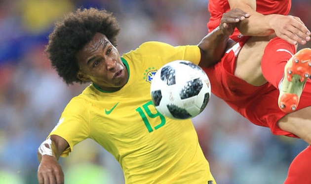 Willian đang trong tầm ngắm của Manchester United.