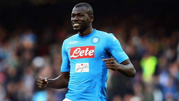 Theo thông tin, Napoli đã từ chối một lời đề nghị trị giá 100 triệu euro cho ngôi sao Kalidou Koulibaly.