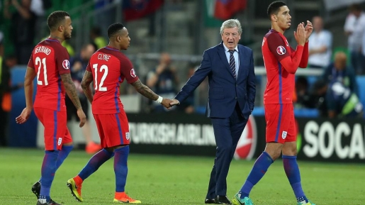 Đội bóng của HLV Roy Hodgson đang gặp vấn đề về khâu dứt điểm ở EURO 2016. Ảnh: Internet.
