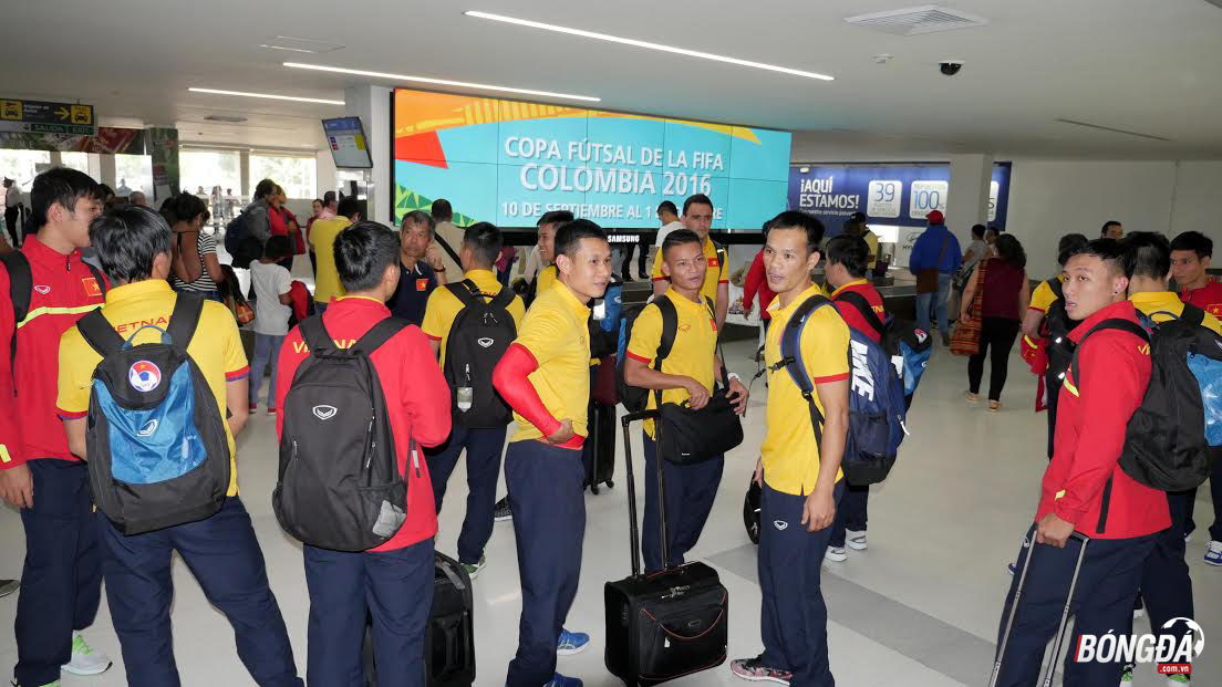Theo đó, lịch thi đấu tuyển Futsal Việt Nam sẽ có ba trận đấu trên đất Colombia. Ngày (12/09) Việt Nam gặp Guatemala lúc 6h00. Sau đó, lúc 08h00 ngày (15/09), Futsal Việt Nam gặp Paraguay. Trận đấu cuối cùng ngày 18/9, lúc 06h00: Futsal Việt Nam gặp Italia. Ảnh: Quang Thắng.