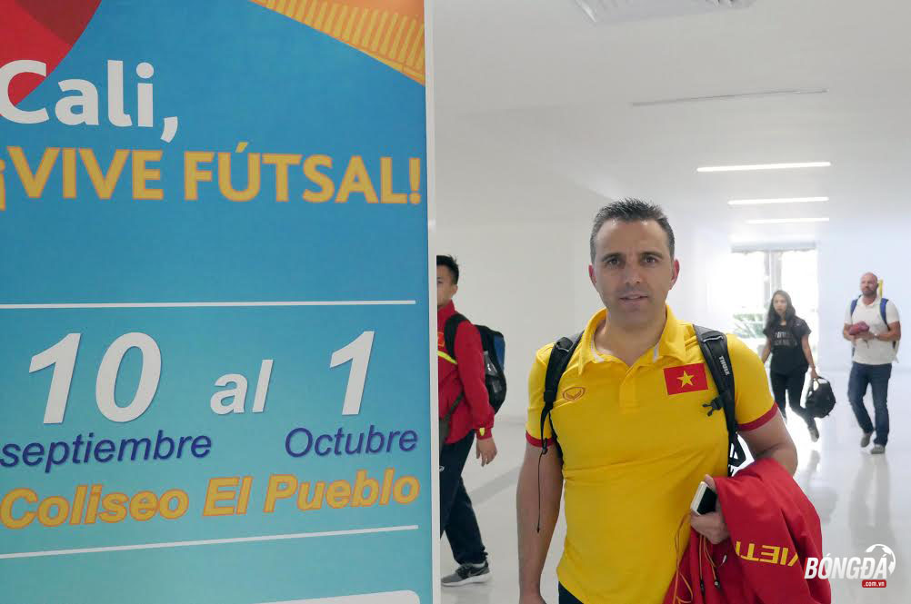 Với 6 trận giao hữu chất lượng trước giải đấu quan trọng của tuyển futsal Việt Nam, HLV Bruno tương đối hài lòng với những gì các học trò đã thể hiện. Đặc biệt là hai đấu mới đây với ĐT Futsal Arghentina. Ảnh: Quang Thắng.