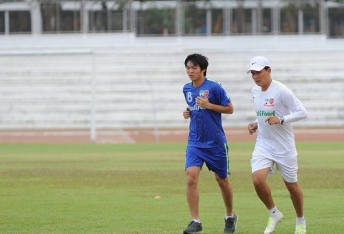 Chấn thương của Tuấn Anh đang có dấu hiệu bình phục tốt.