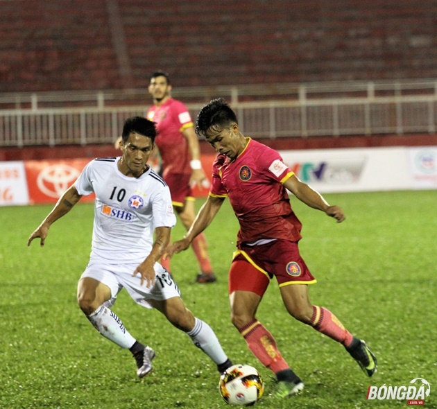 CLB Sài Gòn FC để lại khá nhiều dấu ấn chuyên môn sau hai trận thắng liên tiếp ở V-League 2017. Ảnh: Đình Viên.
