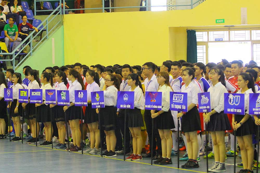  Khai mạc VUG 2018: Ngày hội thể thao sinh viên lớn nhất đã trở lại TP.HCM - Bóng Đá