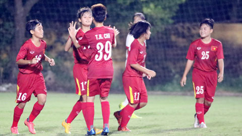 U16 Nữ Việt Nam toàn thắng vòng loại U16 châu Á 2019 - Bóng Đá