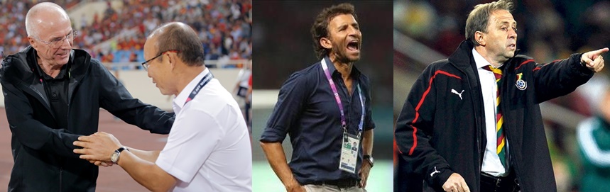 Ngay cả HLV từng dự World Cup như Eriksson, Rajevac cũng chưa thể đem đến thành công cho các đội tuyển quốc gia tại khu vực Đông Nam Á.