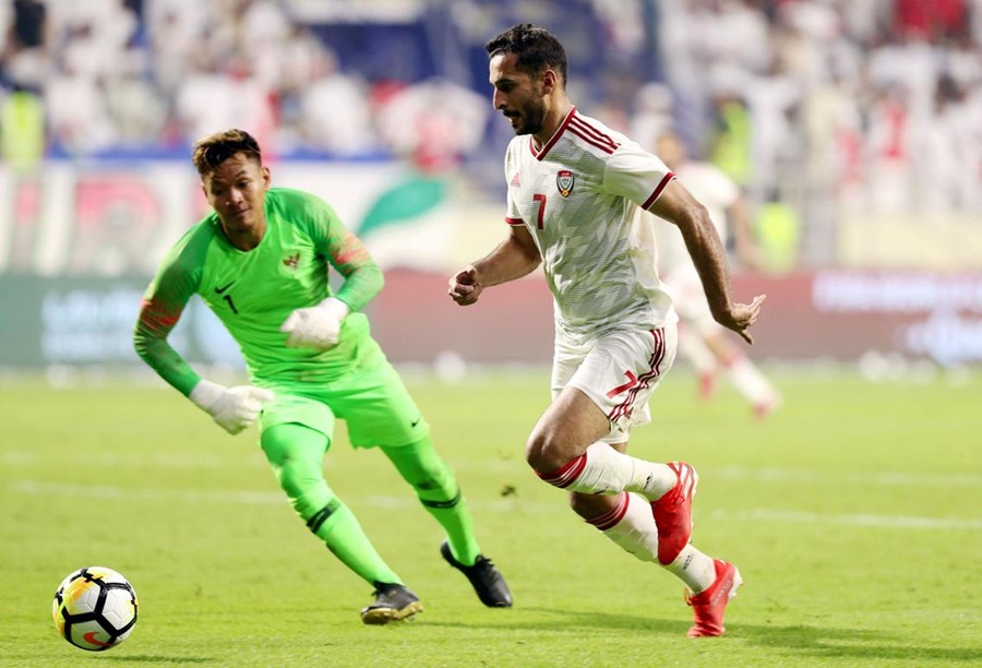 Vắng Ali Mabkhout, UAE như "hổ mất nanh" trong trận gặp ĐT Việt Nam ngày 14/11.