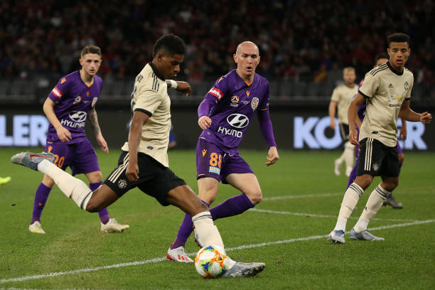 Vừa gia hạn với Man Utd không lâu, Marcus Rashford lập tức khẳng định giá trị bằng pha dứt điểm đẳng cấp mở tỷ số trận đấu.