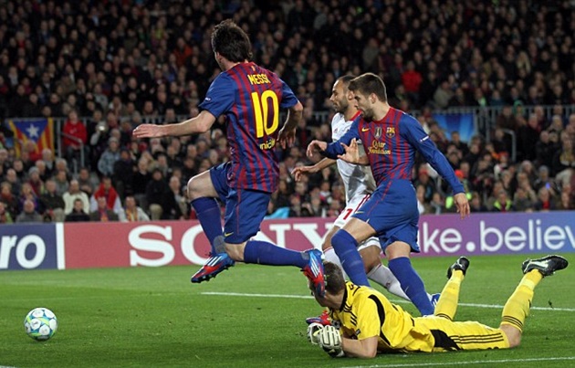 10 'con mồi' ưa thích nhất của Lionel Messi tại Champions League - Bóng Đá