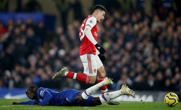 Martinelli đã ghi được 10 bàn thắng cho Arsenal mùa này.