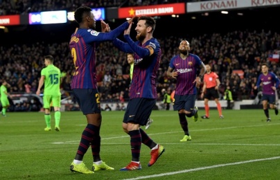  Highlights: Barcelona 3-0 Levante (Cúp nhà Vua TBN) 