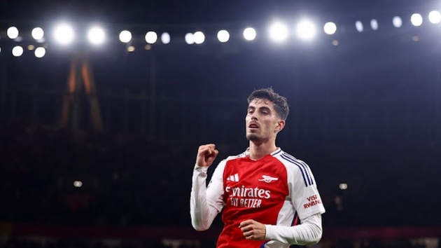Havertz đóng góp 1 bàn thắng.