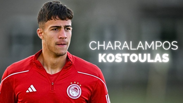 Charalampos Kostoulas là tài năng trẻ nổi bật của bóng đá Hy Lạp.