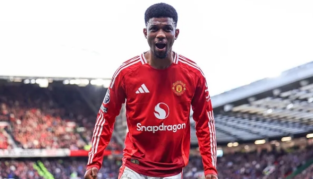 Alan Shearer dành lời khen cho Amad Diallo.