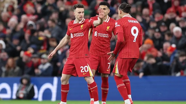 Liverpool chiếm lợi thế lớn trong cuộc đua vô địch.