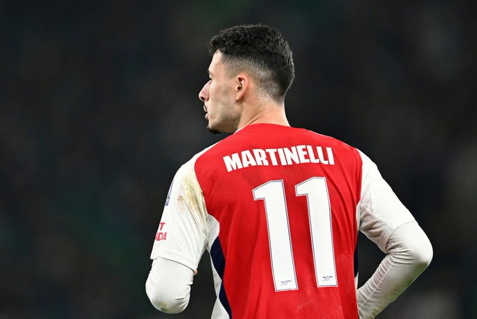 Martinelli có thể được xếp đá chính.