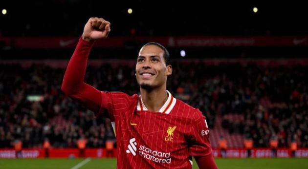 Van Dijk thật sự xuất sắc.
