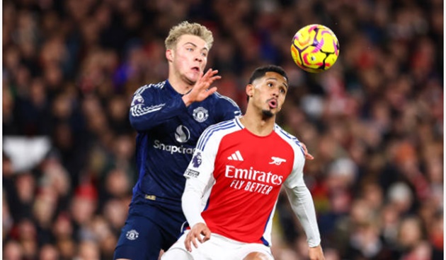 Saliba được đánh giá cao.