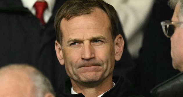 Dan Ashworth sẽ rời khỏi vị trí Giám đốc thể thao Man Utd.